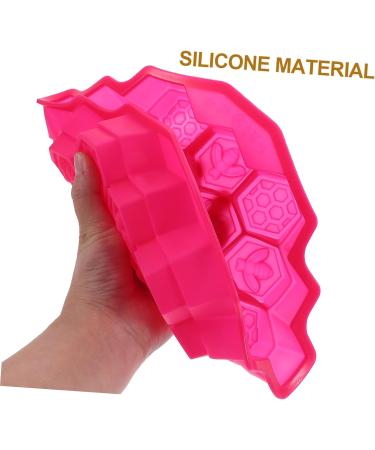 Milisten Silicone Honeycomb Cake Mold Chocolate Candy Molds Silicone Muffin De para Gelatinas Silicone Chocolate Honeycomb Cake Mold Silicone Manual Silica Gel Hand Model Pink - Buy Online on GoSupps.com