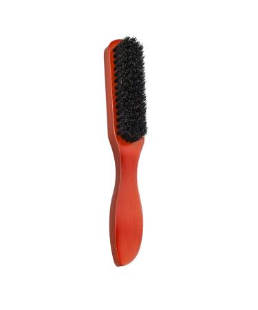 Boar Bristle Hair Brush for Men Wooden Beard Brush Male Mustache Comb Multifunctional Men's Shaving Brush Facial Hair Brush