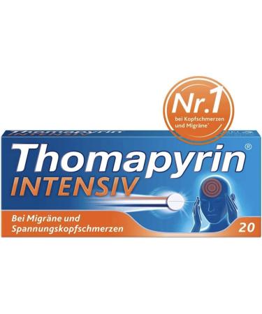 Thomapyrin Intensive Tablets 5x20 | Buy Hand Cream & Soap | Apotheken-Express - International Shipping Available - Buy Online on GoSupps.com