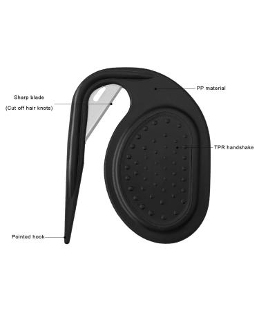 Pet Knotting Comb | Steel Blade & Removal Knife for Cats & Dogs | Ideal Fur De-Filtering & Grooming Tool - Buy Online on GoSupps.com