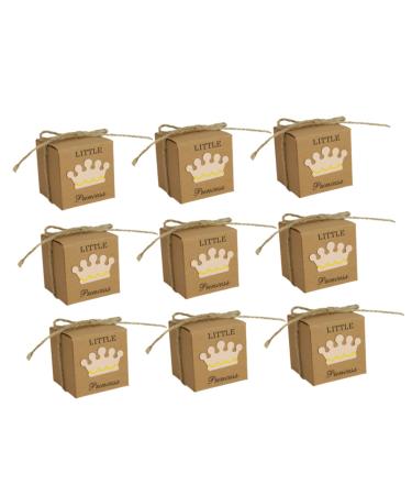 Abaodam 50pcs Gift Boxes Party Favor Boxes Candy Box Baby Wedding