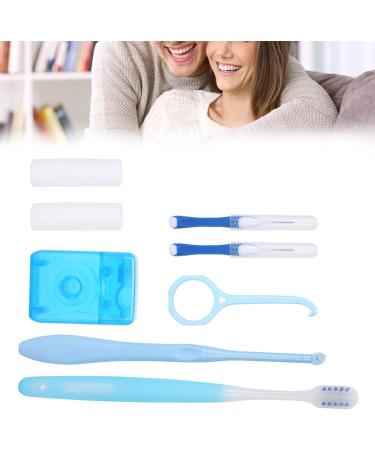 Orthodontic Care Set - Braces Cleaning Brush Interdental Brush Wax Tools & Dental Floss Retractor for Optimal Oral Hygiene - Buy Online on GoSupps.com