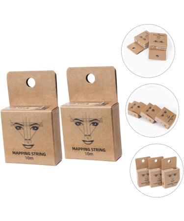 Didiseaon 8 Pcs Ink Pattern Embroidery Thread Ruler Ink Wire Embroidered Eyebrow Ink Draw a Line Wire Box - Buy Online on GoSupps.com