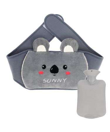 Heat bottle made of rubber with soft waist cover hot water bag hot water bag for the neck and shoulder back legs waist warm.