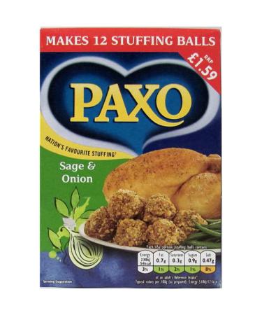 My Africa Store Paxo Sage & Onion Stuffing Mix 170g large