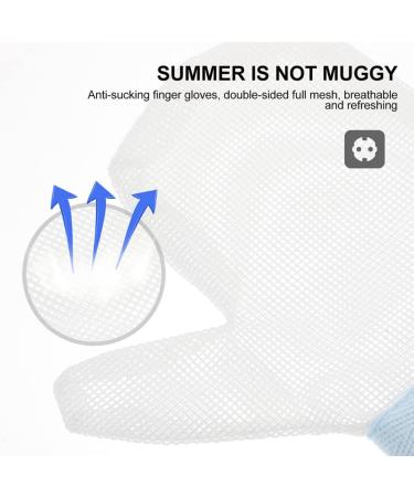 Healifty Kids Adjustable Anti-Sucking Gloves - 1 Pair Infant Stop Finger Sucking Mittens - Buy Online on GoSupps.com