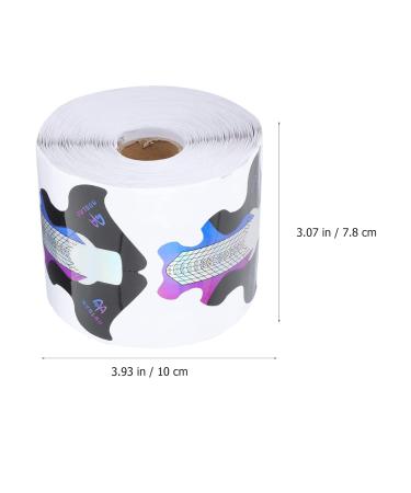 Solustre 300-in-1 Symphonic Paper Tablet - Fish Shape Dual Nail Shape Stickers & French Tip Guides for Perfect Nail Extensions - Buy Online on GoSupps.com