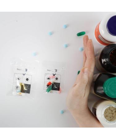 S Pill Bag Set - 700 Heat Seal Pill Bags & Loading Tray | Pill Organizer for Medications Vitamins & Supplements | Travel-Friendly Pill Pouch - Buy Online on GoSupps.com