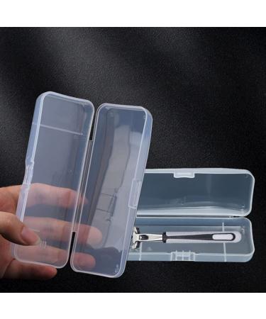 Frcolor 10-Pack Transparent Travel Case for Razors | Reusable Protective Cover Grill | Durable Plastic Razor Container - Buy Online on GoSupps.com