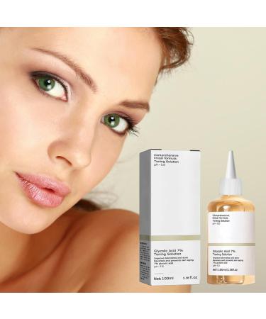 Glycolic Acid 7% Toning Solution Glycolic Acid Toner Glycolic Acid 7% Toning Resurfacing Solution Moisturize & Strengthen Skin Exfoliating Glycolic Acid 7% Toning Solution - Buy Online on GoSupps.com