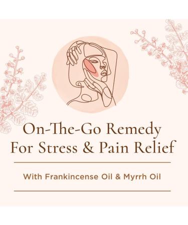 Gya Labs Frankincense & Myrrh Essential Oil Roll-On - 10ml Earthy Scent Roll-On - Buy Online on GoSupps.com