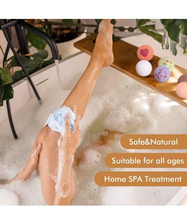Bath Bombs Gift Set - 12 Aromatherapy Bath Bombs for Women | Relaxing and Pampering Gift for Girlfriends, Wife, Sister, Friends - Buy Online on GoSupps.com