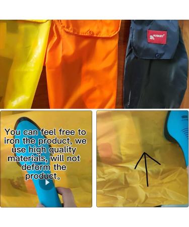 Cute Yellow M Dog Raincoat Hooded Slicker for Large Dogs and Puppies - 13 Back Length - Buy Online on GoSupps.com