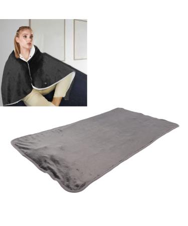 USB-electric heating ceiling electrical heating ceiling made of soft velvet 3 heating-timing tooth bikes USB back heating ceiling for home office car (gray)