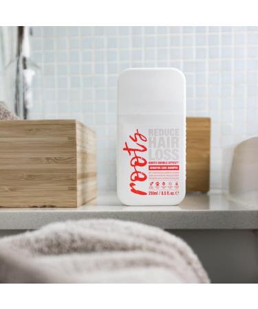  Roots Double Effect Haircare Sensitive Care Shampoo for Prevention of Hair Loss and Sensitive Scalp Suitable for Thinning Hair Sensitive Shampoo 250ml - Buy Online on GoSupps.com