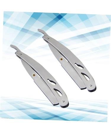 Beaupretty Vintage Razor Set for Men - 6-Piece Stainless Steel Foldable Razor Holder & Shaver Accessories - Ideal for Grooming & Shaving - Buy Online on GoSupps.com