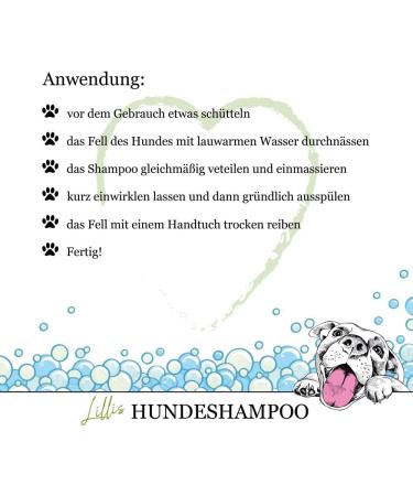Lillis Naturals Dog Shampoo with Natural Herbs - 500ml for Skin & Coat Care | International Shipping - Buy Online on GoSupps.com