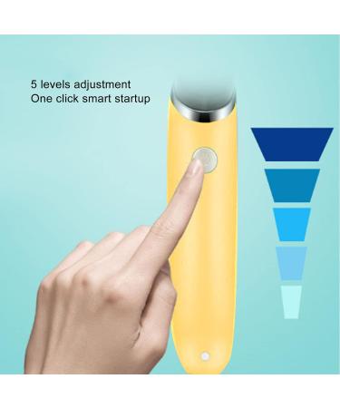 Electric Ear Nose Suction Kit - Multi-Function Nasal Aspirator & Wax Remover (White Yellow) - Buy Online on GoSupps.com