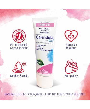 Boiron Calendula Gel | Soothing Skin Relief | Natural Homeopathic Treatment - Buy Online on GoSupps.com