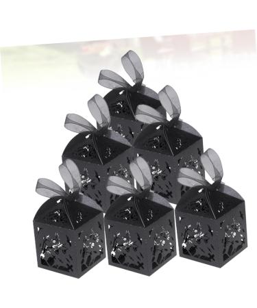Healeved 50pcs box Candy Container Halloween Can Hollow Creative Branch Exquisite Style Black - Buy Online on GoSupps.com