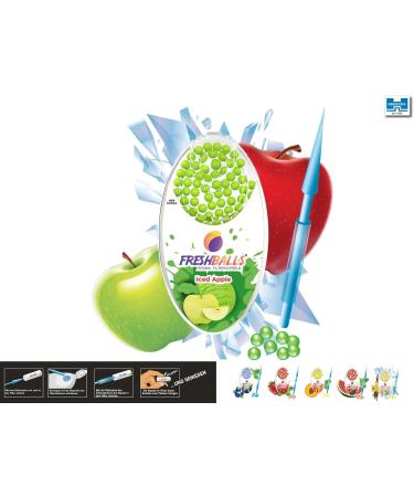 FreshBalls Henecka Aroma Filter Balls - Mint Oil & Strawberry Mint Flavor - International Shipping Available - Buy Online on GoSupps.com