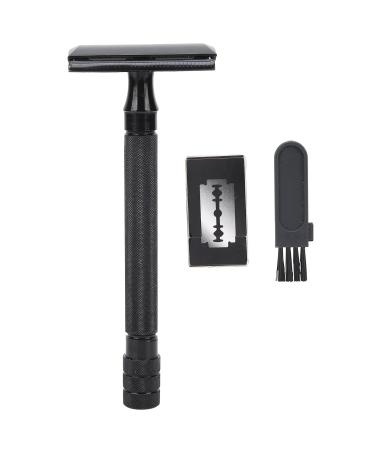 Razor Planer for Men - Dual Edge Beard & Haircut Portable Razor Set with Long Grip & 5 Blades - Ideal for Grooming & Travel - Buy Online on GoSupps.com