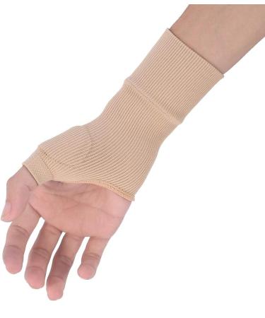 Thumb Wrist Support Brace - Elastic Gel Fingerless Gloves for Arthritis Pain Relief | Waterproof Compression Sleeve for Tendonitis - Buy Online on GoSupps.com