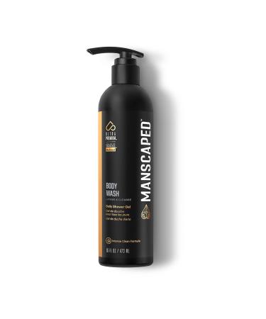 MANSCAPED Men s UltraPremium Refined Body Wash Luxurious Clean Formula Infused with Aloe Vera and Sea Salt Refreshing and Nourishing Daily Shower Gel for Hydrating Skin (16 oz) Refined 16 Fl Oz (Pack of 1)