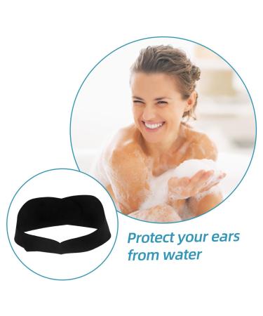 Yoga & Swimming Headband - Black Diving Ear Band for Swim - 1 Count - Buy Online on GoSupps.com