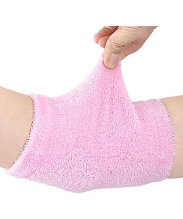 Buy Women's Pink Gel Elbow Sleeves - Breathable Elastic Support Guard for Golf & Tennis - Moisturizing Comfort & Protection - Buy Online on GoSupps.com