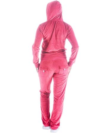 Women's Coral 2 Piece Tracksuit Set | Sweatsuits for Women, Size Large - Buy Online on GoSupps.com