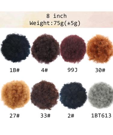 Synthetic Buns Boy Wig | Afro Puff Hair Accessories for Girls & Black Women | Ballerina Ponytail Q35-1BT613 - Buy Online on GoSupps.com