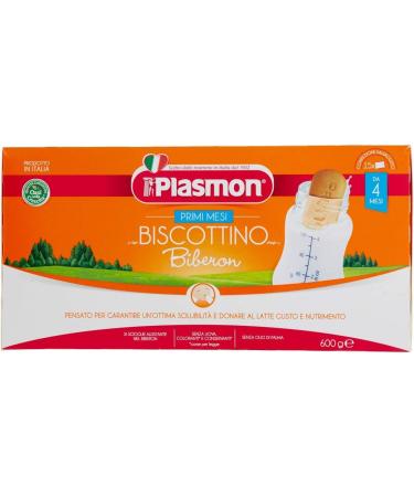  Italian Gourmet E.R. Plasmon First Months Biscuit Bottle From 4 Months 600 g + Italian Gourmet Pulp 400 g - Buy Online on GoSupps.com