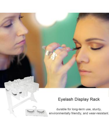 Mini Acrylic Eyelash Storage Rack | Organize & Display False Eyelashes | Makeup Holder for Women & Girls - Buy Online on GoSupps.com
