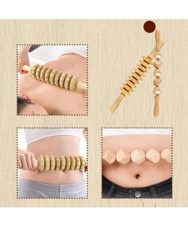 4pcs Hatem Hand Massage Stick Set - Body Shaping & Lymphatic Drainage Massager - Fascia Roller Therapy - Buy Online on GoSupps.com