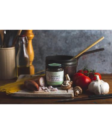 Dorset Sea Salt Co. Celery Infused 100g - Handcrafted Sea Salt from Dorset - Buy Online on GoSupps.com