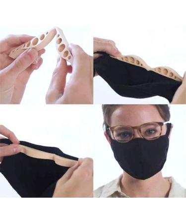 Epedic 10-Piece Fog-Free Accessories for Glasses - Silicone Anti-Fog Nose Bridge Pads | Prevents Fogging (White) - Buy Online on GoSupps.com