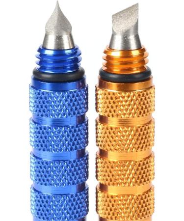 SummerHouse Golf Groove Sharpener & Blade Cutter for Iron Sets and Wedge Clubs - Re-Grooving Cleaning Tool Pen (Black) - Buy Online on GoSupps.com