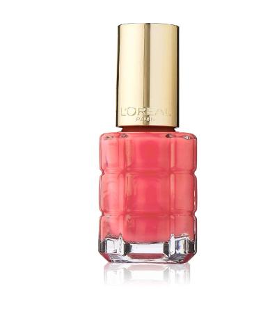 B - L'Oreal Paris Color Riche Oil Colour Polish Nail Lacquer - 442 Coral Trianon 13.5ml