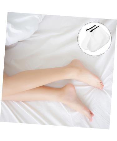 minkissy 4 Pairs Hand and Foot Mask Paraffin Wax Foot Liners Remover Paraffin Wax Foot Bags Moisturizing Wax Bag Feets Spa Boots White Bath Bag Thicken Knitted Fabric - Buy Online on GoSupps.com