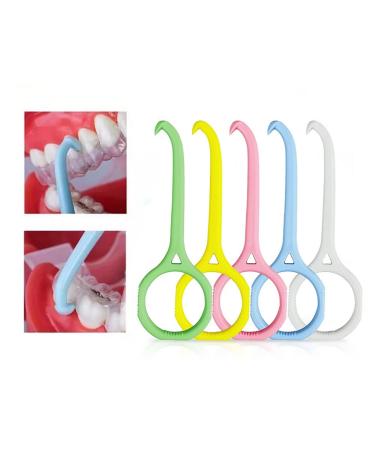 Youya dental alignment remover 12 pieces transparent tool for removing invisible braces distant personal orthodontic accessories braces hooks  - Buy Online on GoSupps.com