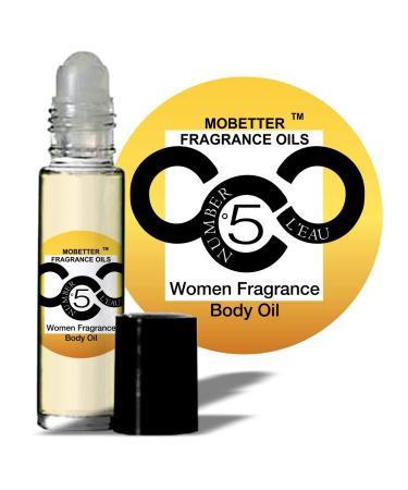 Number 5 C Leau Perfume Fragrance Body Oil for Women by Mobetter Fragrance Oils