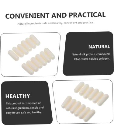 BIUDECO 100Pcs Crushed Facial Hydration Mask Facial Capsule Collagen Mask Capsule Repairing Collagen Mask Face Soothing Mask Moisturizing Capsule Facial Mask - Buy Online on GoSupps.com