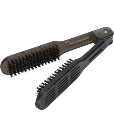 Buy Hair Straightener Brush - Double Side Antistatic Styling Tool for Smooth Hair Durable & Damage-Free - Buy Online on GoSupps.com