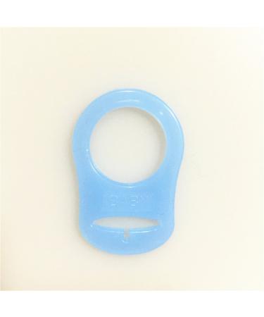 Silicone Pacifier Adapter | Baby Pacifier Holder (No Fastening Ring) - Blue - Buy Online on GoSupps.com