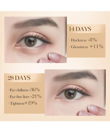 Caviar Tight Tricolor Eye Cream Caviar Eye Cream Reduces Fine Lines & Dark Circles & Puffiness Moisturising Firming Anti-Aging Anti-Wrinkle Eye Cream Skincare - Buy Online on GoSupps.com