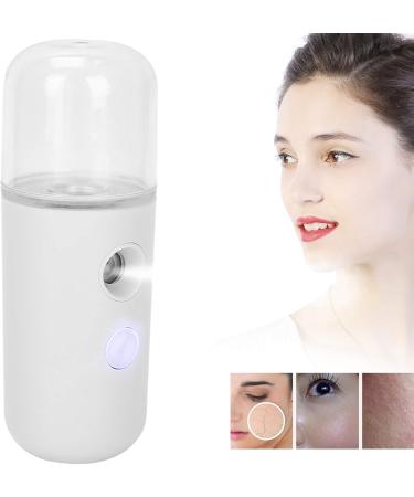 Nano Facial Mister Mini Facial Steamer Facial Mist Sprayer Handy Moisturizing Mist Sprayer Atomization Eyelash Extensions Skin Care Steamer USB Rechargeable (Water Supplementer) (30ml) - Buy Online on GoSupps.com