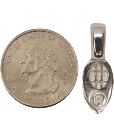 Small Sterling Silver Plated Jewelry Bails - Pack of 25 | High-Quality Findings - Buy Online on GoSupps.com