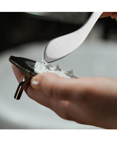 Lurrose 3Pcs Spoons Lotion Under Eye Cream Metal Spatula Cosmetic Beauty Spatula Skincare Tool Skin Care Spatula Skin Spatula Facial Spatula Small Scroll Wheel Zinc Alloy - Buy Online on GoSupps.com