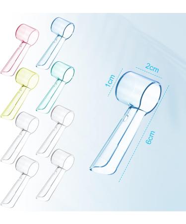 LOPHE Travel Portable Toothbrush Head Covers 8Pcs Plastic Toothbrush Head Protector Cap Dustproof Electric Toothbrush Protective Case for Home Outdoor Camping Hiking Travel Bathroom - Buy Online on GoSupps.com